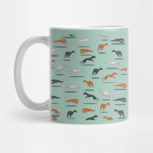 Greyhound Pattern Mug